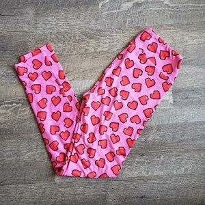 Valentines leggings NWT LLR